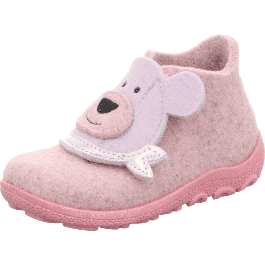 superfit Happy slipper pink/grey (střední)