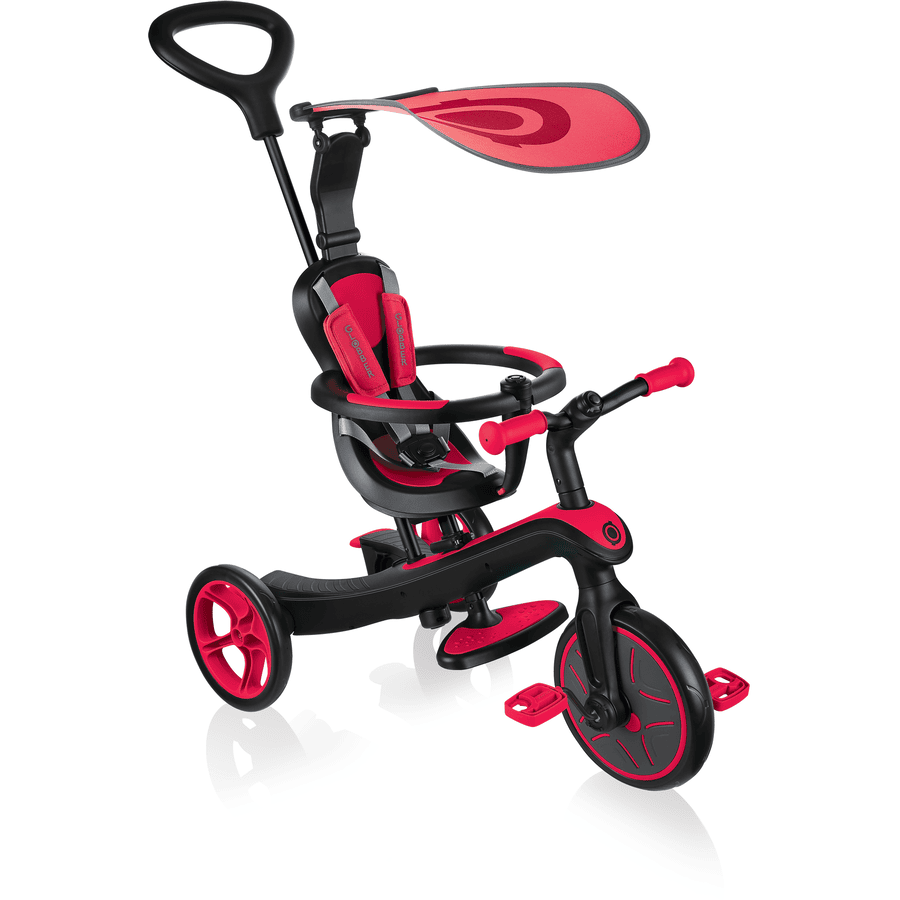 AUTHENTIC SPORT Triciclo Globber Explorer Trike 4 in 1,rosso