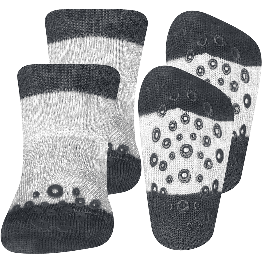 Ewers Batolecí ponožky 2-pack Uni grey