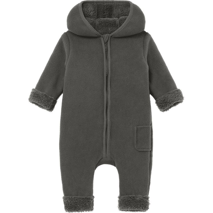 kindsgard Fleece overall kuddel grå