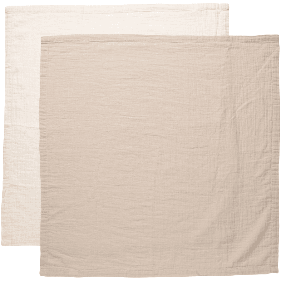  bébé-jou ® Baby Muslin kluter Pure Cotton Sand