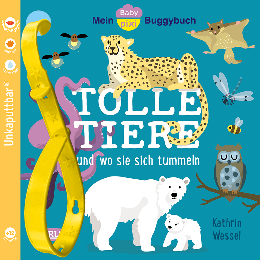 CARLSEN Baby Pixi Buggybuch (unkaputtbar) 154: Tolle Tiere