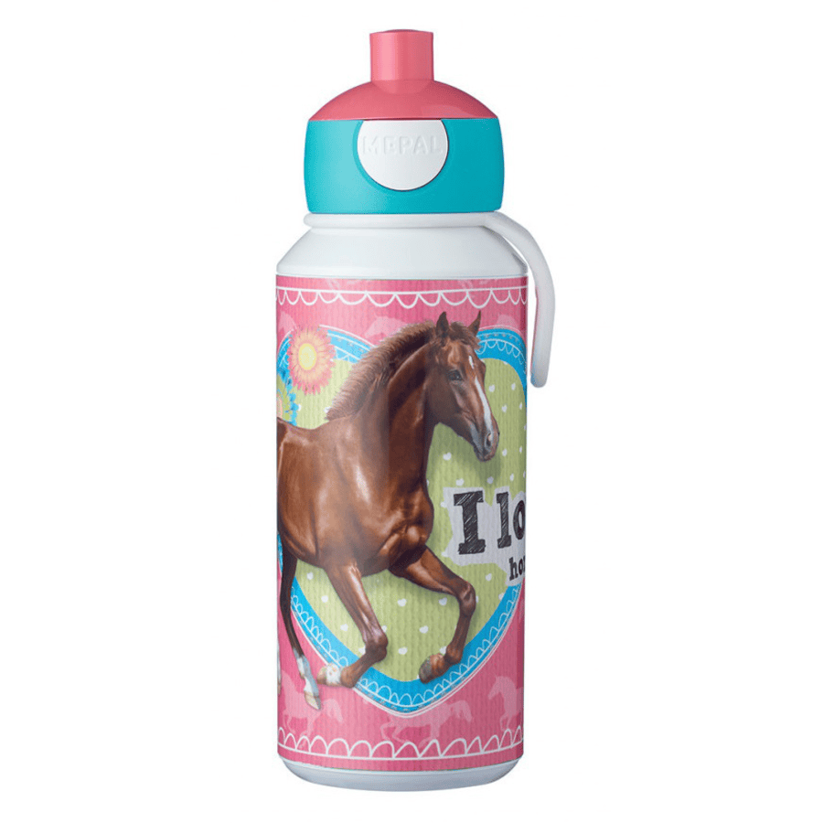 MEPAL Trinkflasche Pop-up Campus 400 ml - My Horse