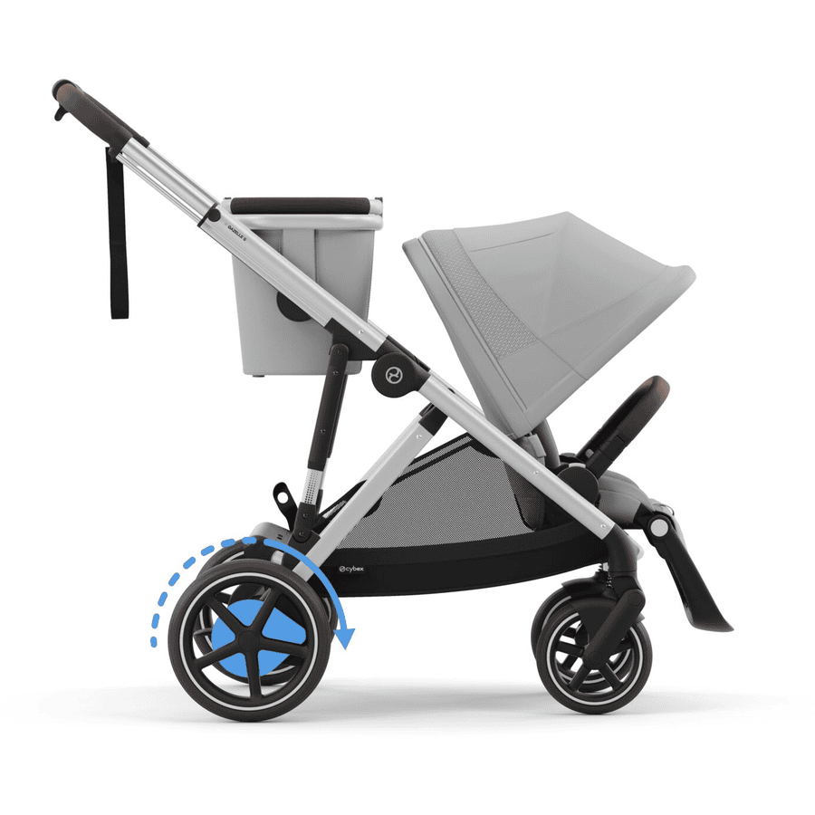 cybex GOLD e-Gazelle S Silver Stone Grey