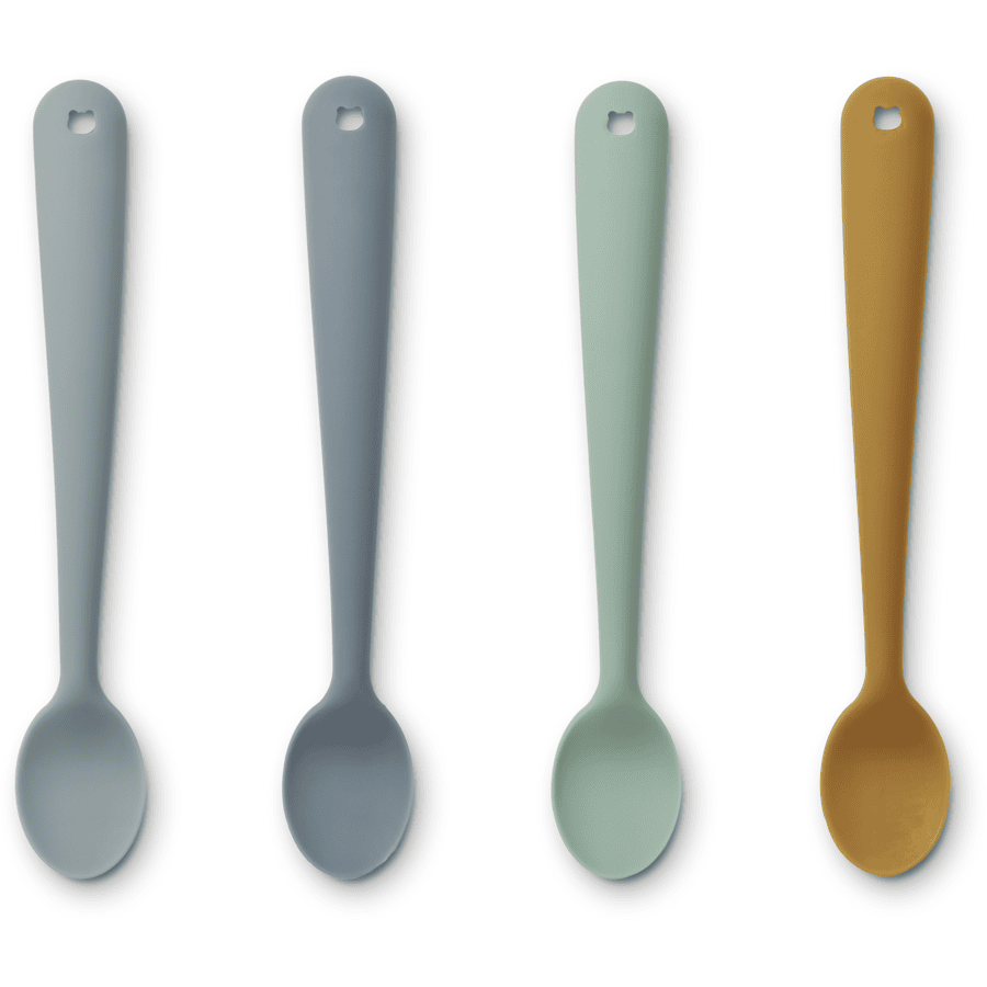 LIEWOOD Siv Cuillères à soupe pack de 4 blue multi mix