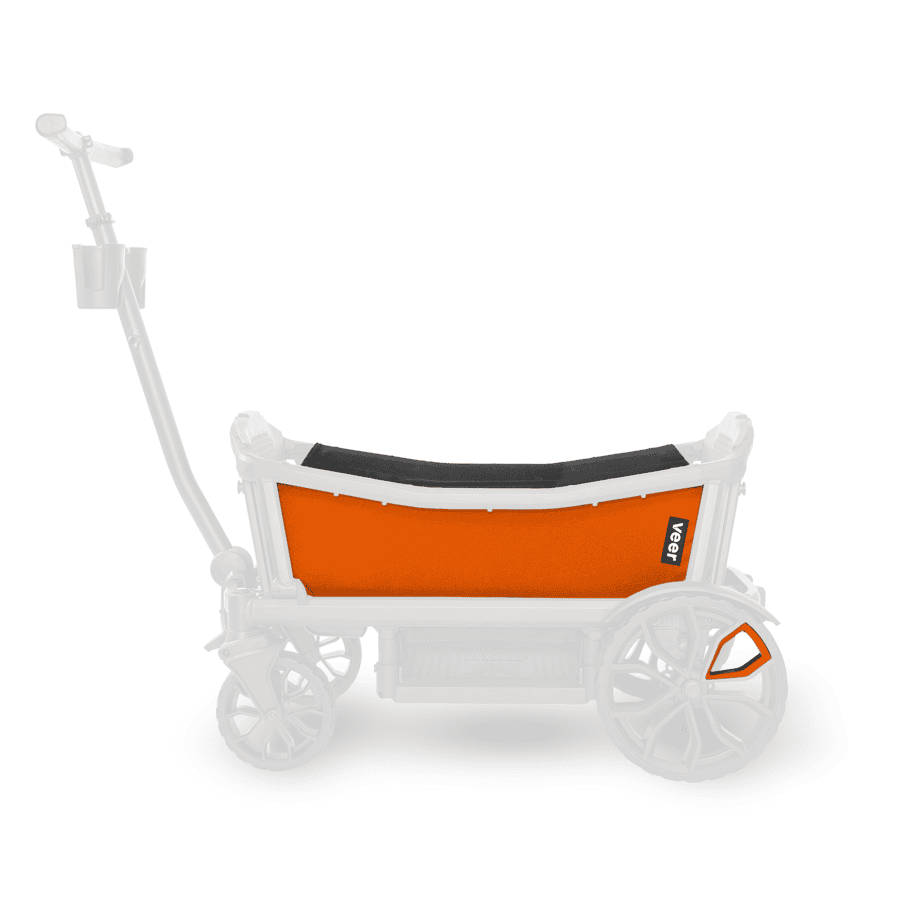 Veer Panneau latéral pour chariot de transport à main enfant Sienna orange
