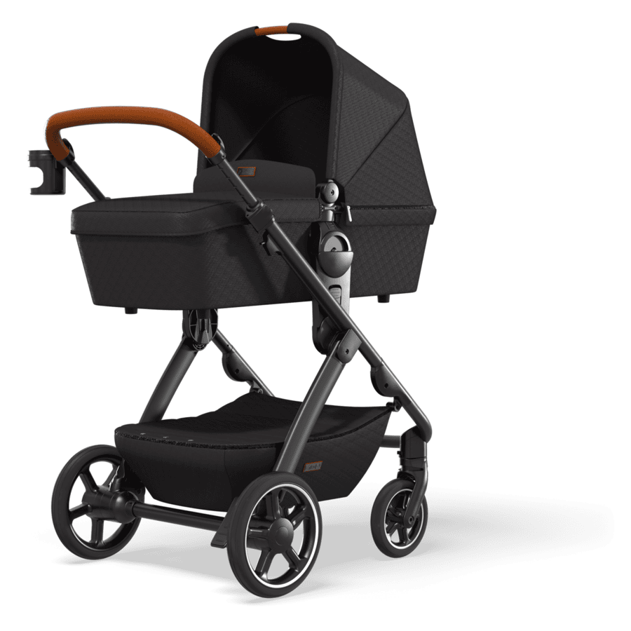 MOON Combi kinderwagen No ONE Grey/ Black Collectie 2021