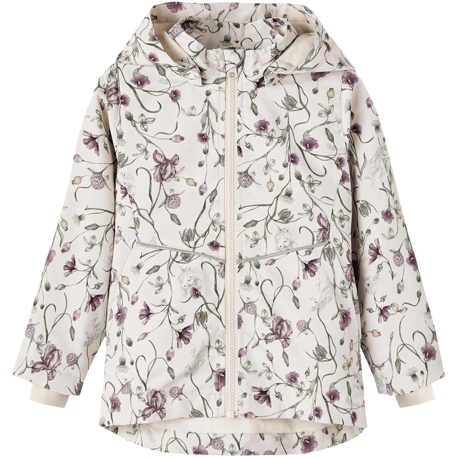 name it Outdoorjacke Nmfmaxi Crystal Gray