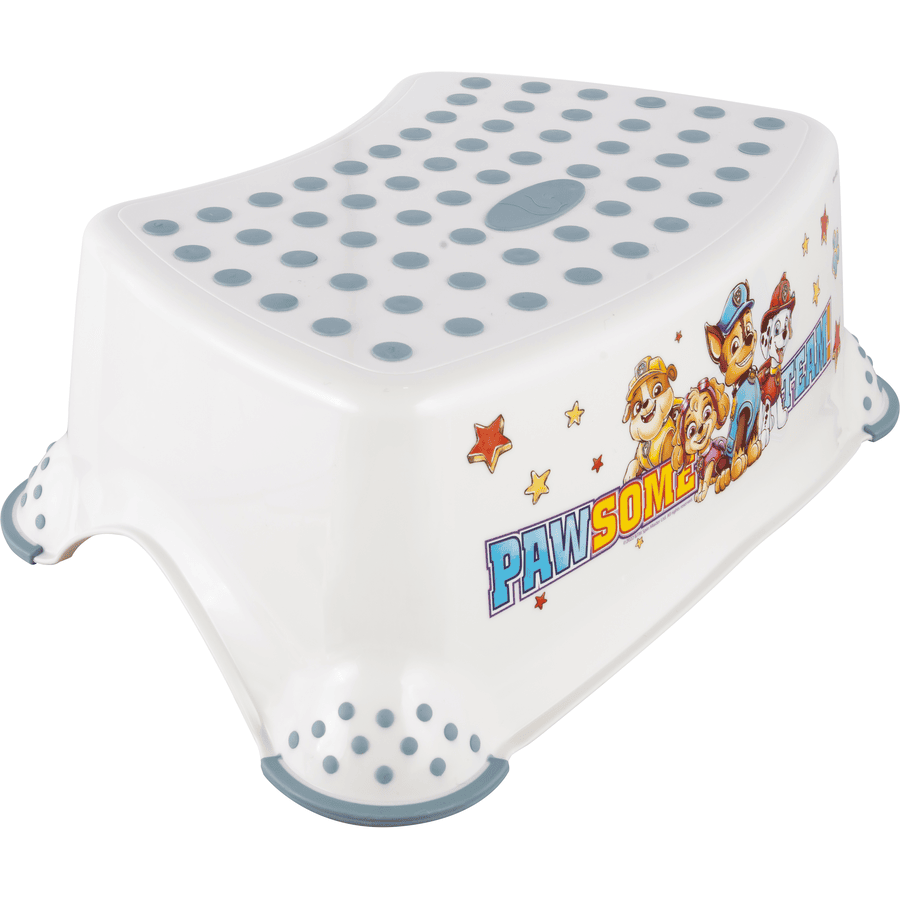 keeeper Tomek paw patrol taburete con función antideslizante en blanco