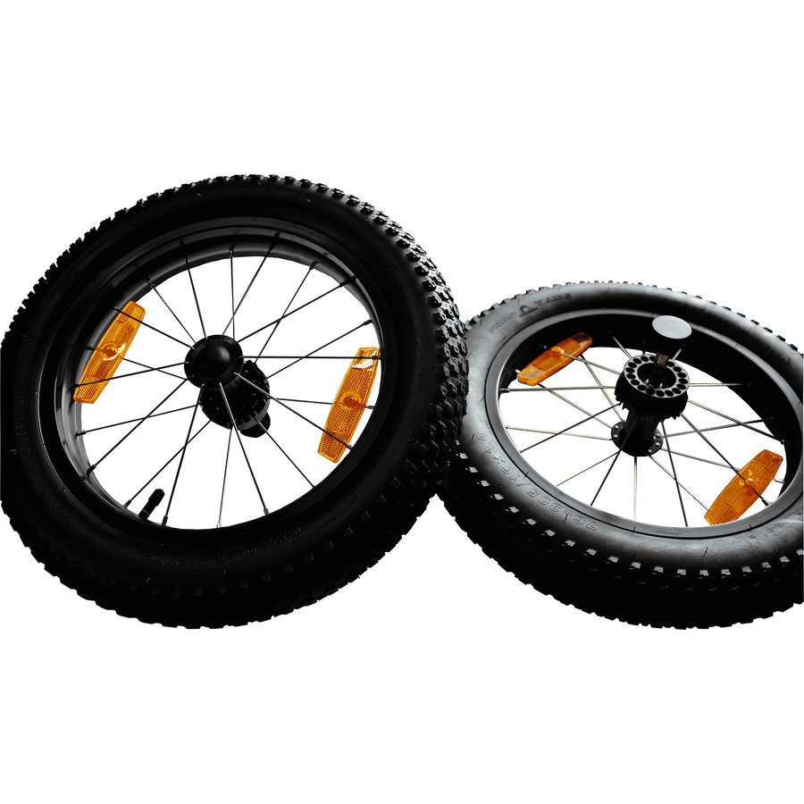 BURLEY Wielset 16x3 inch compleet met banden