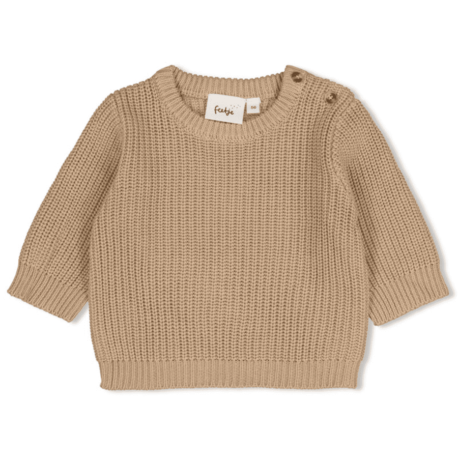 Feetje Neulo Sweater The Magic is in You Taupe