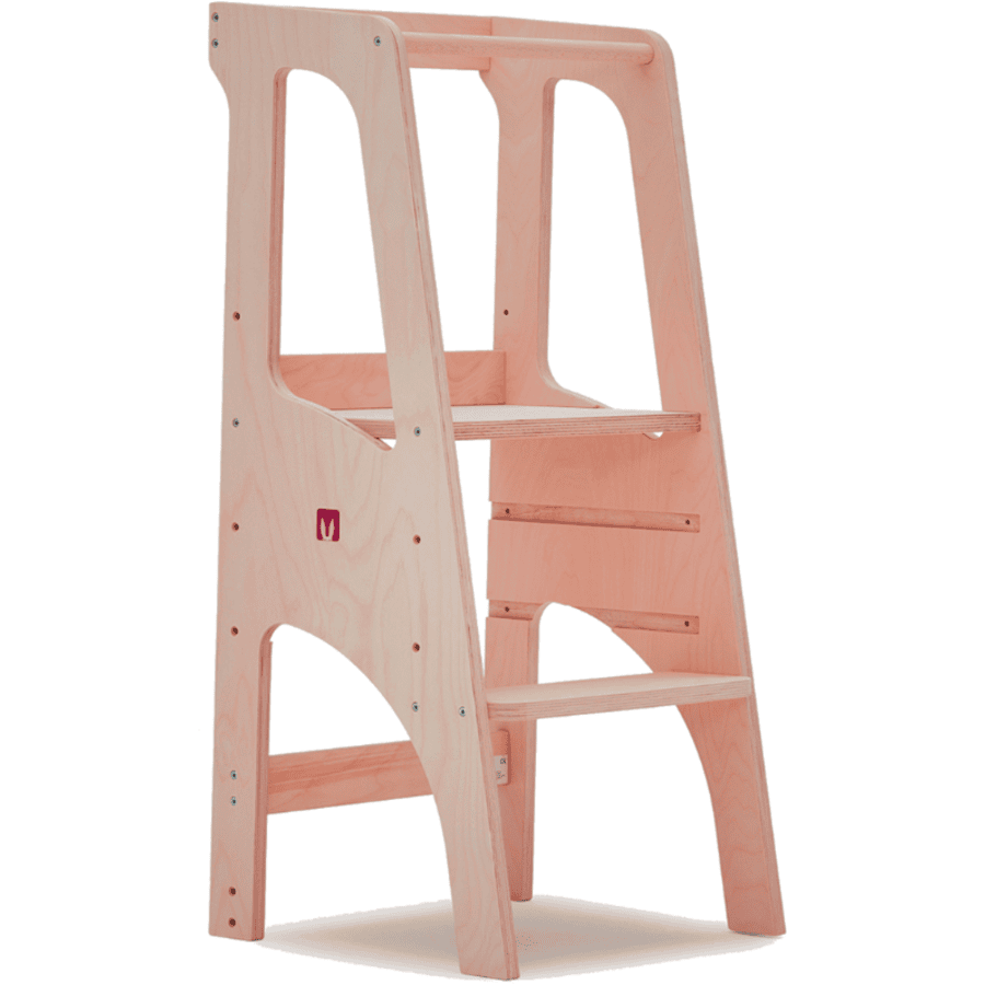 Bianconiglio Kids ® Learning tower EVO Class ic natural unvarnished