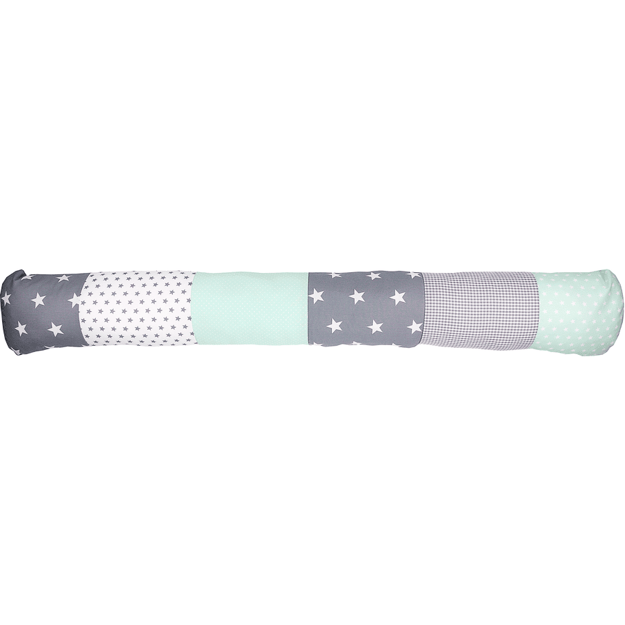 Ullenboom Baby Sengeslange Mint Grå 120 cm
 
