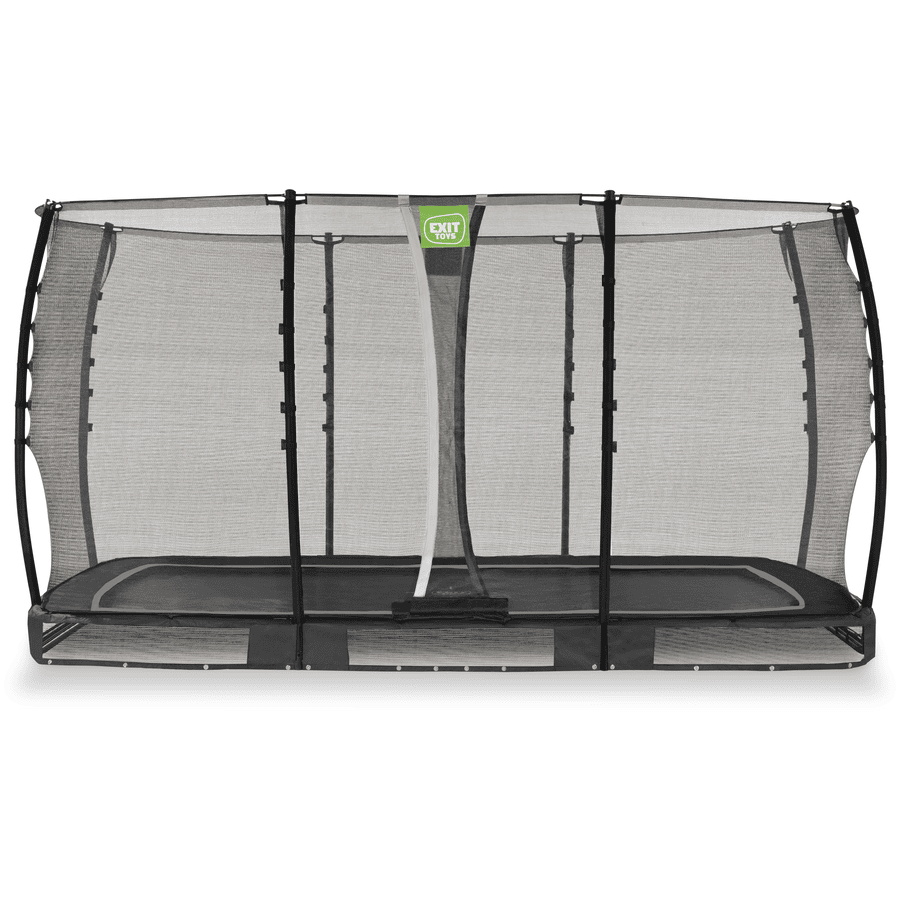EXIT Allure Class ic ground trampolin 214x366cm - sort