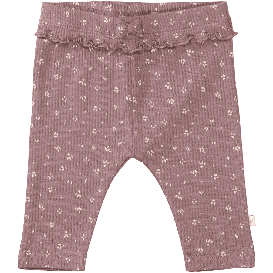 STACCATO Leggings soft plum à motifs 