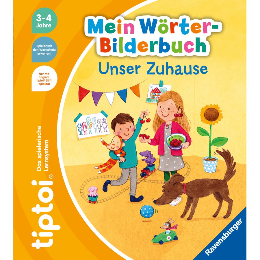 Ravensburger tiptoi® Mein Wörter-Bilderbuch Unser Zuhause
