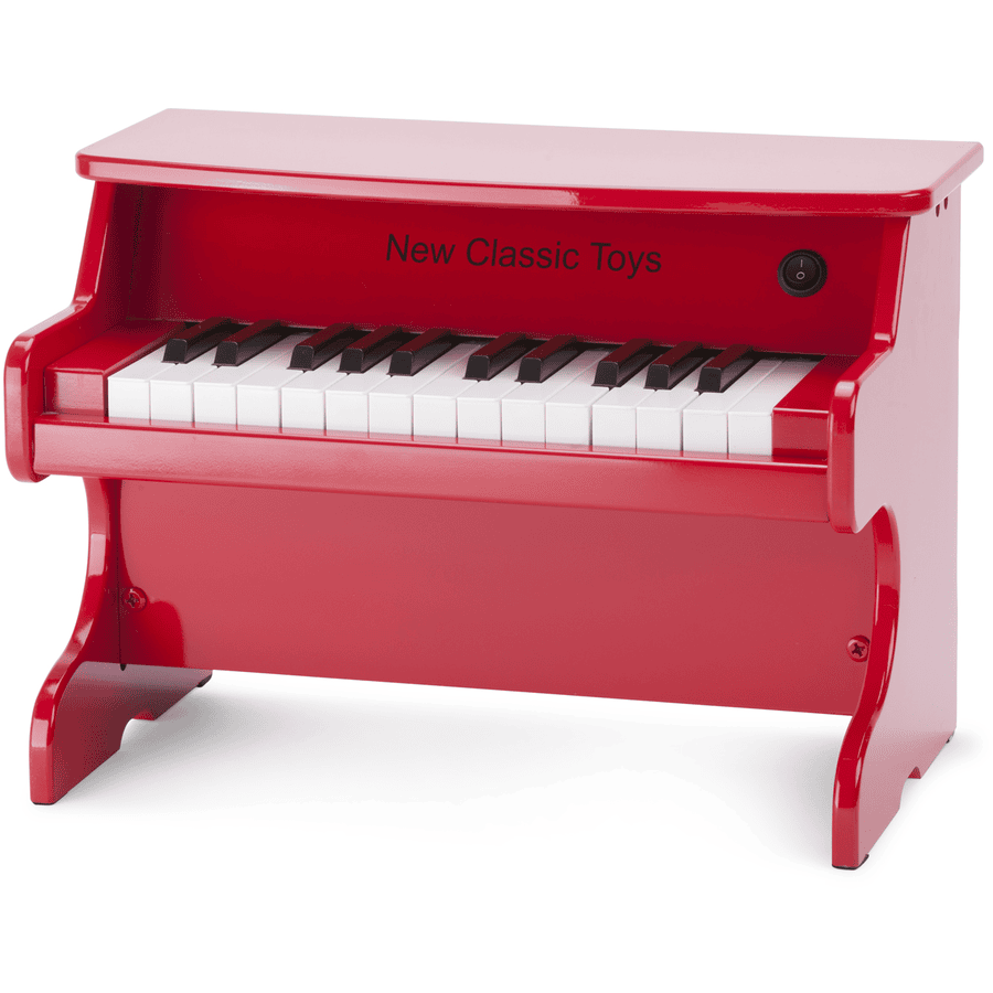 New Class ic Toys Elektrisk klaver - Rød - 25 tangenter