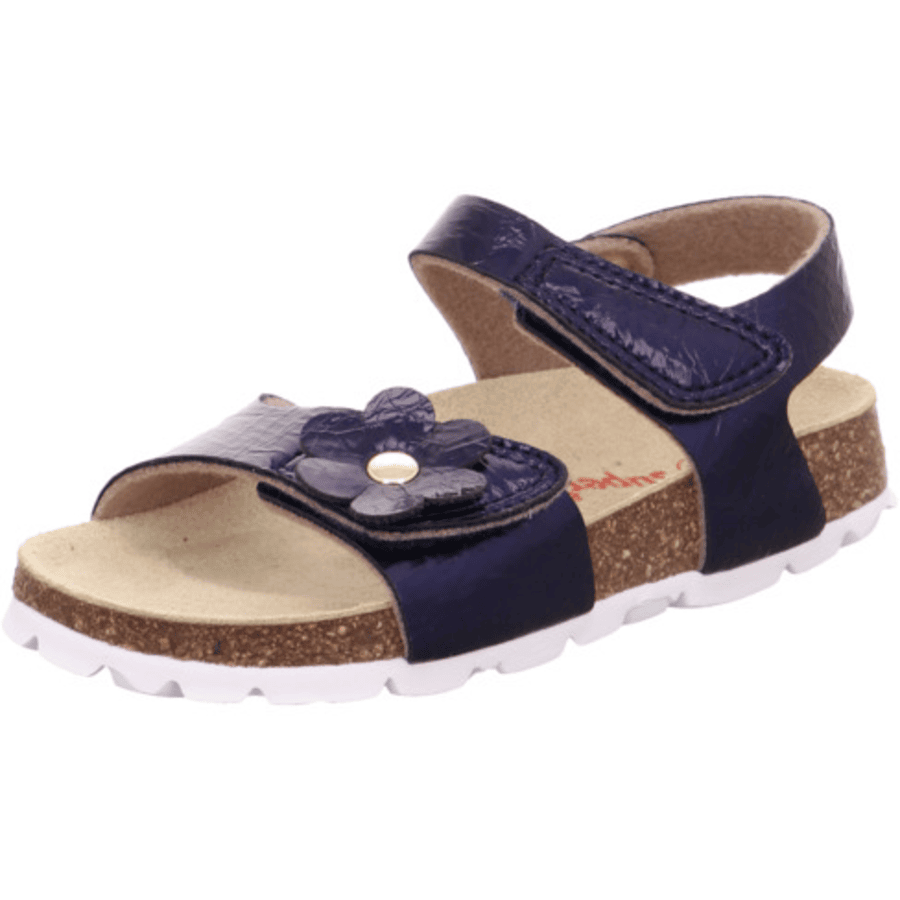 superfit Fußbettsandale blau
