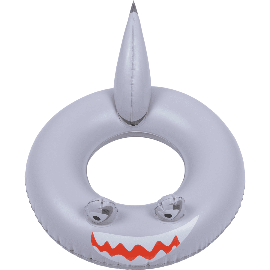 Swim Essentials Grey Shark Schwimmring ⌀55 cm