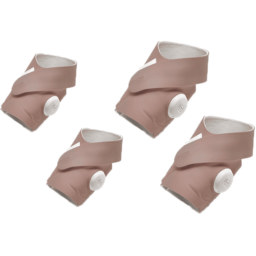 Owlet Ersatzsocken Accessory Sock Set edelrosa

