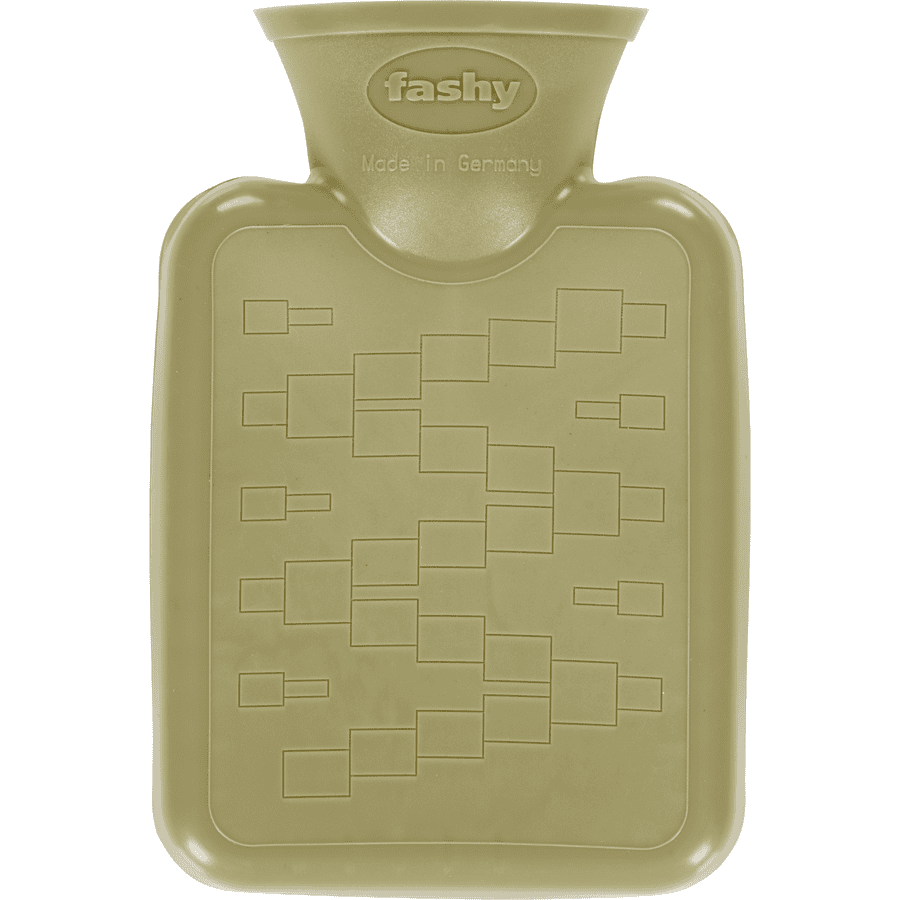 Calentador de bolsillo fashy® 0,3 L con asa plegable en verde oliva