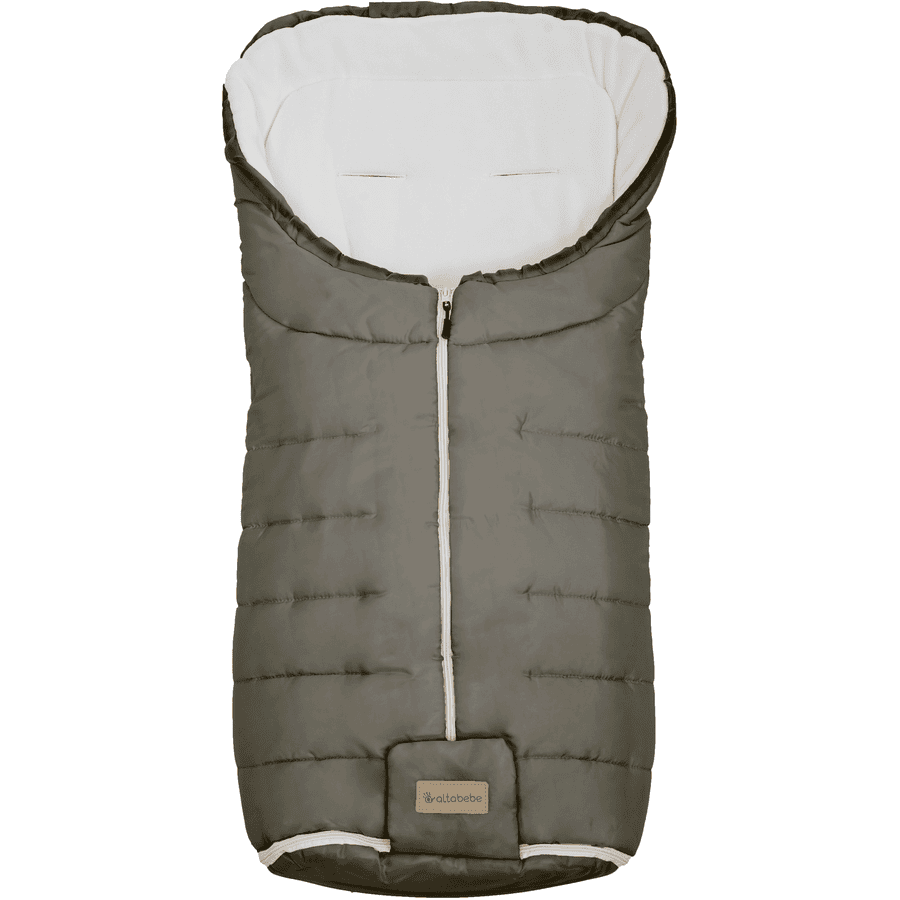 Altabebe Winterfußsack Vertigo für Kinderwagen granite-whitewash