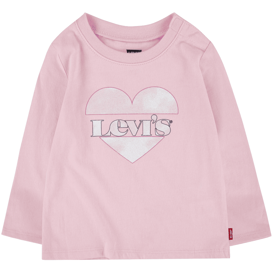 Levi's® Kids langærmet skjorte lyserød