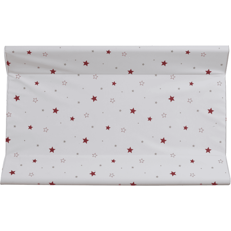 Schardt Mata do przewijania 50 x 80 cm Star red