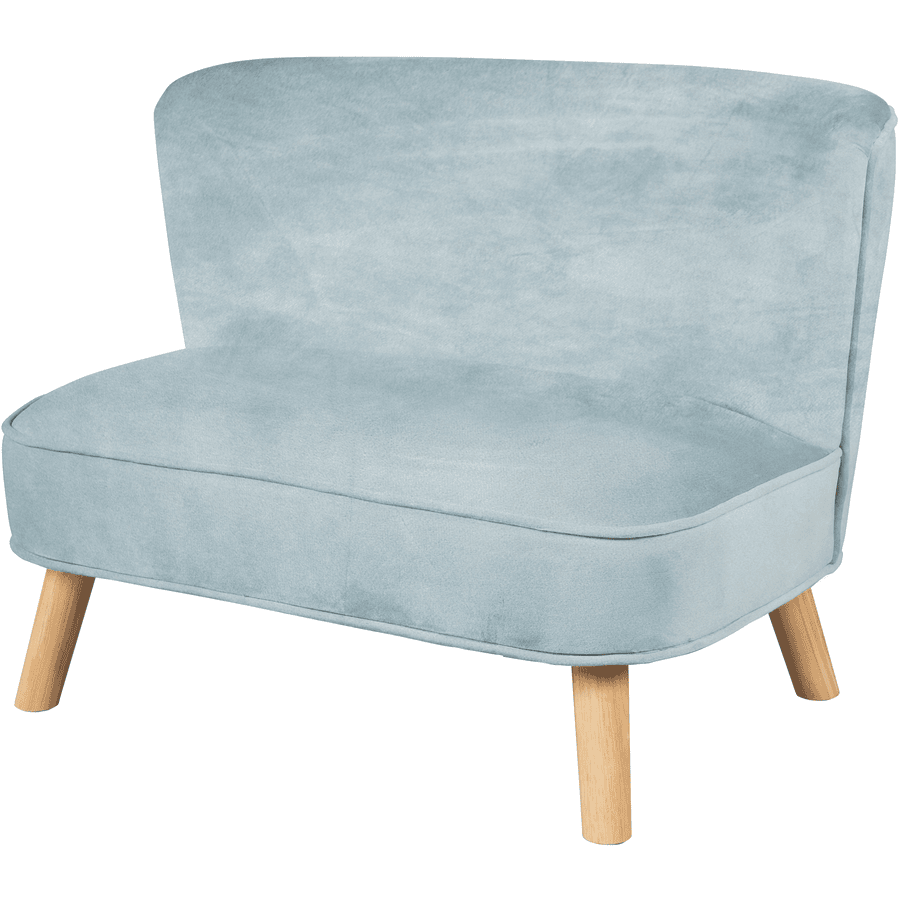 roba Sofa dziecięca Samt, niebieski