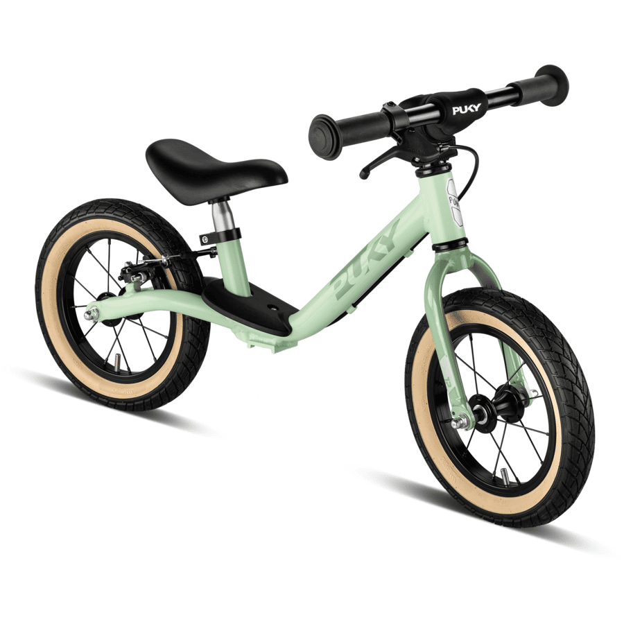 PUKY® Bici senza pedali LR Light con freno, verde retrò/pastello 