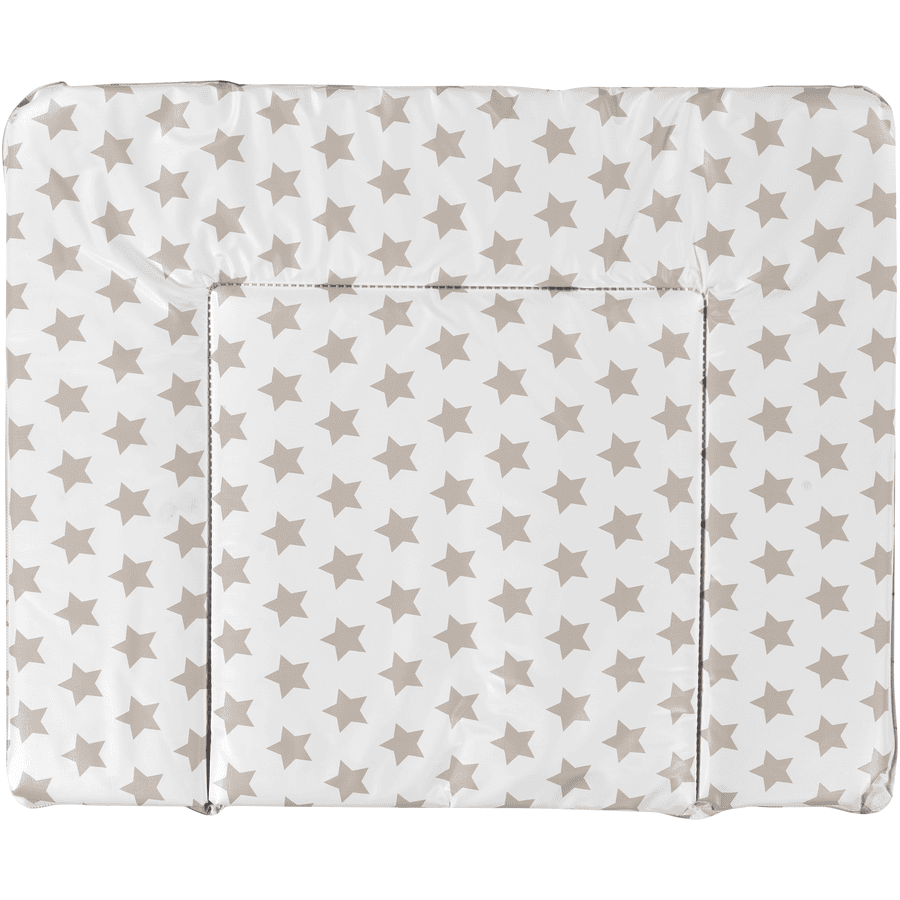 Alvi® Wickelauflage Wiko Basic Comfort Stars beige 70 x 85 cm