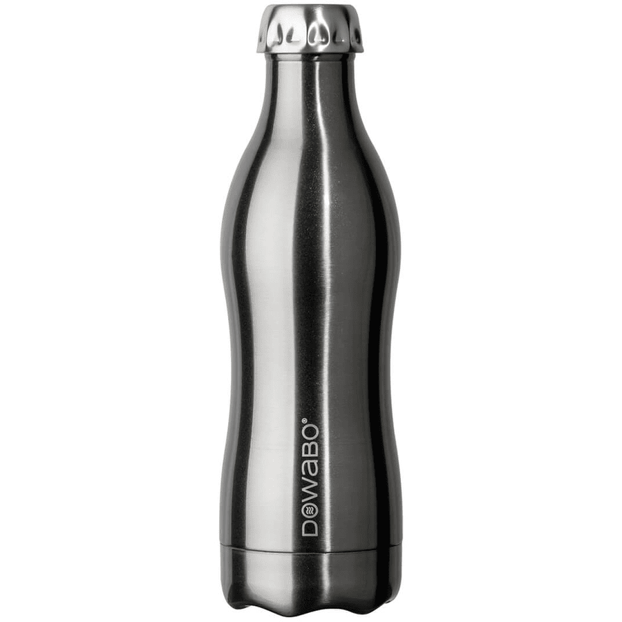 Dowabo Isolierflasche Trinkflasche silver
