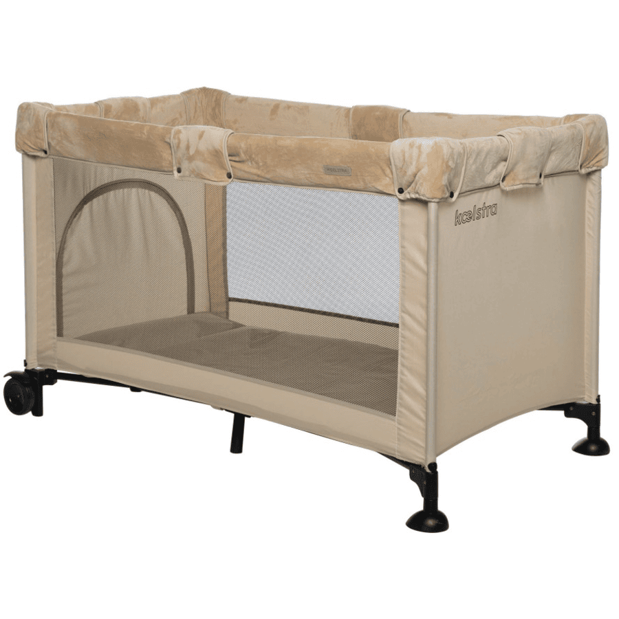 KOELSTRA Lettino da viaggio Travel sleeper LUX Oatmeal