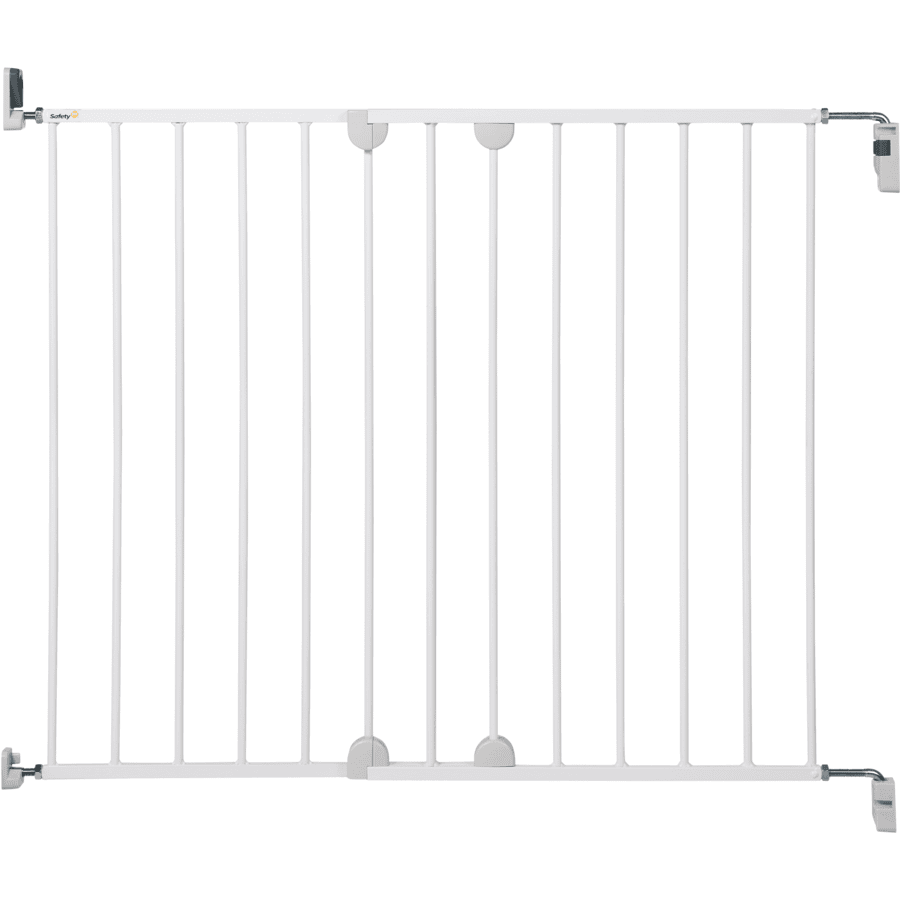 SAFETY 1ST Wall-Fix Ausziehbares Metalltor Weiß