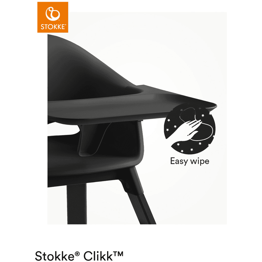 STOKKE® CLIKK™ high chair Midnight Black

