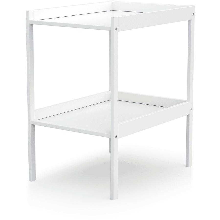 WEBABY Table à langer bois blanc