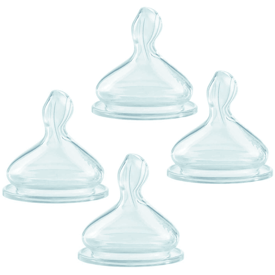NUK Tétine First Choice⁺ silicone taille 2, lot de 4