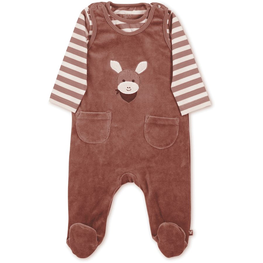 Sterntaler Romper set Emmi brązowy