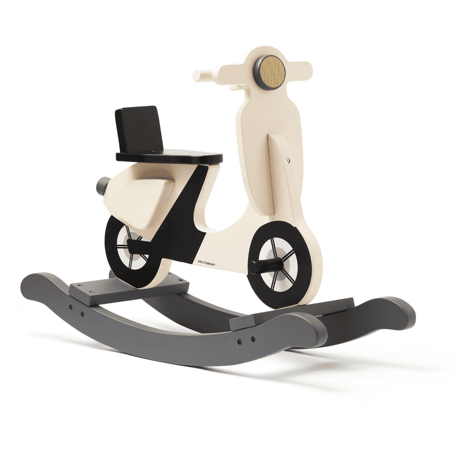 Kids Concept® Scooter à bascule enfant bois beige clair