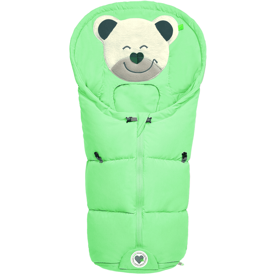 odenwälder Fußsäckchen Mucki classic neon mint