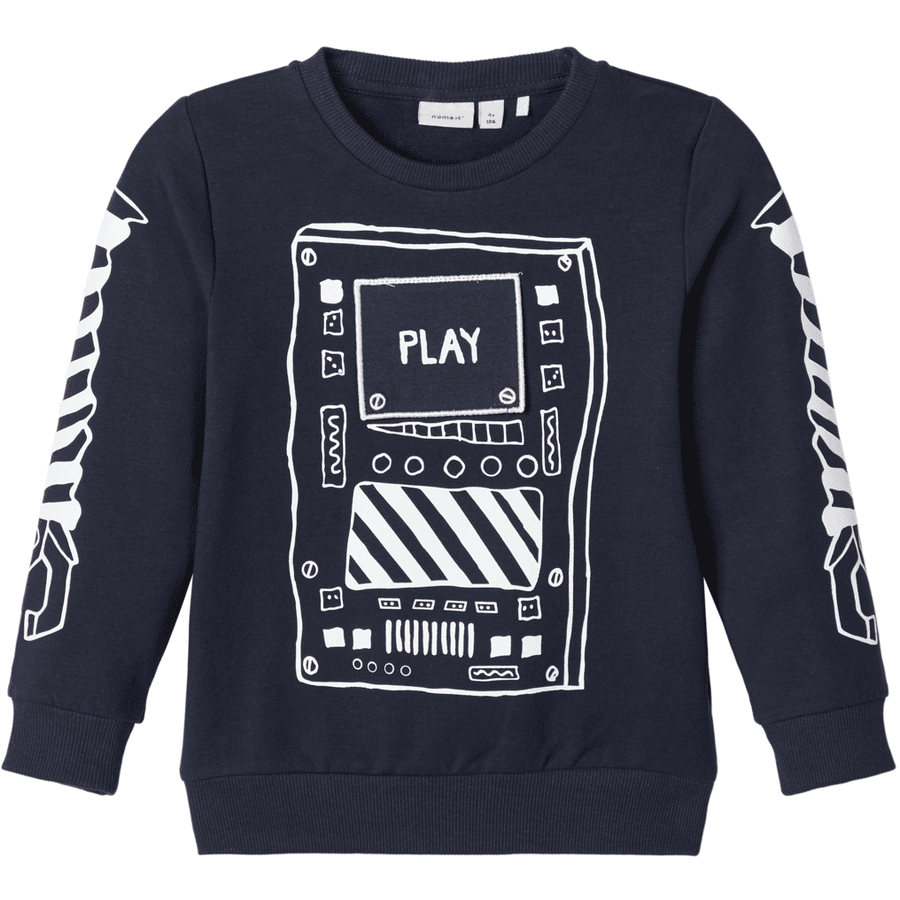 name it Sweatshirt NMMBOBOT Dark Sapphire