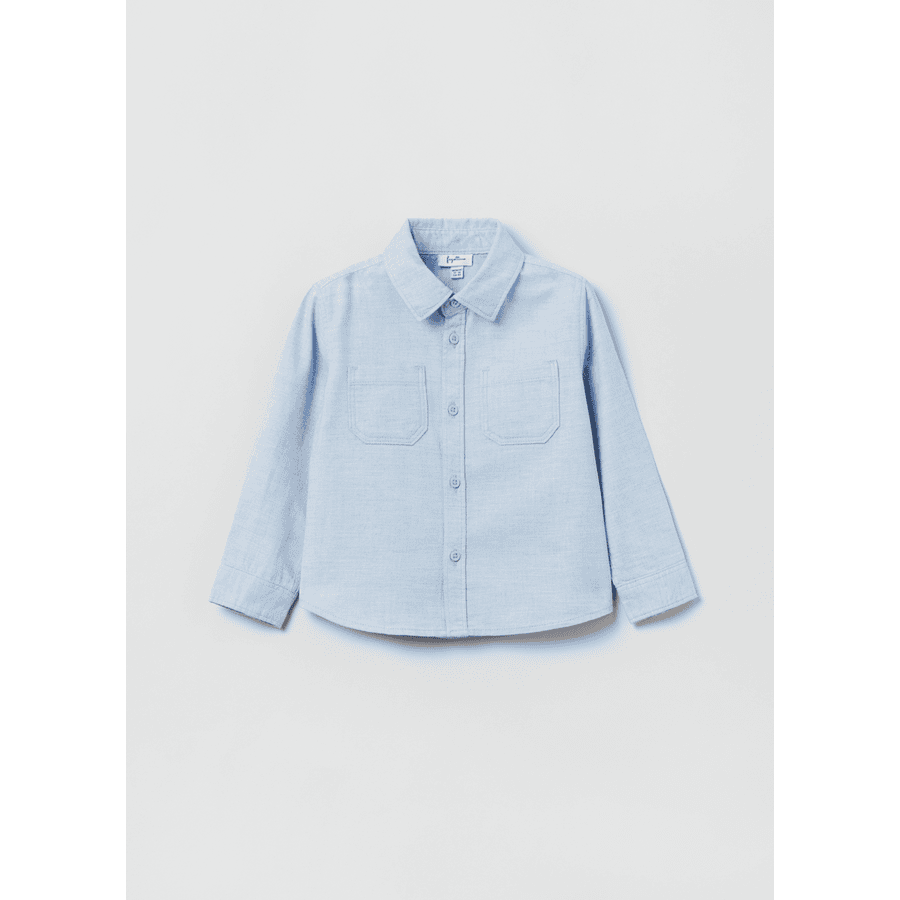 OVS Chemise flanelle bleue 