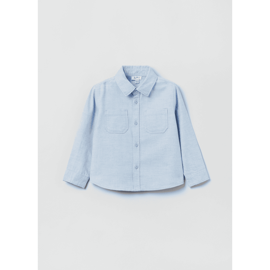 OVS Skjorte flannel blå 
