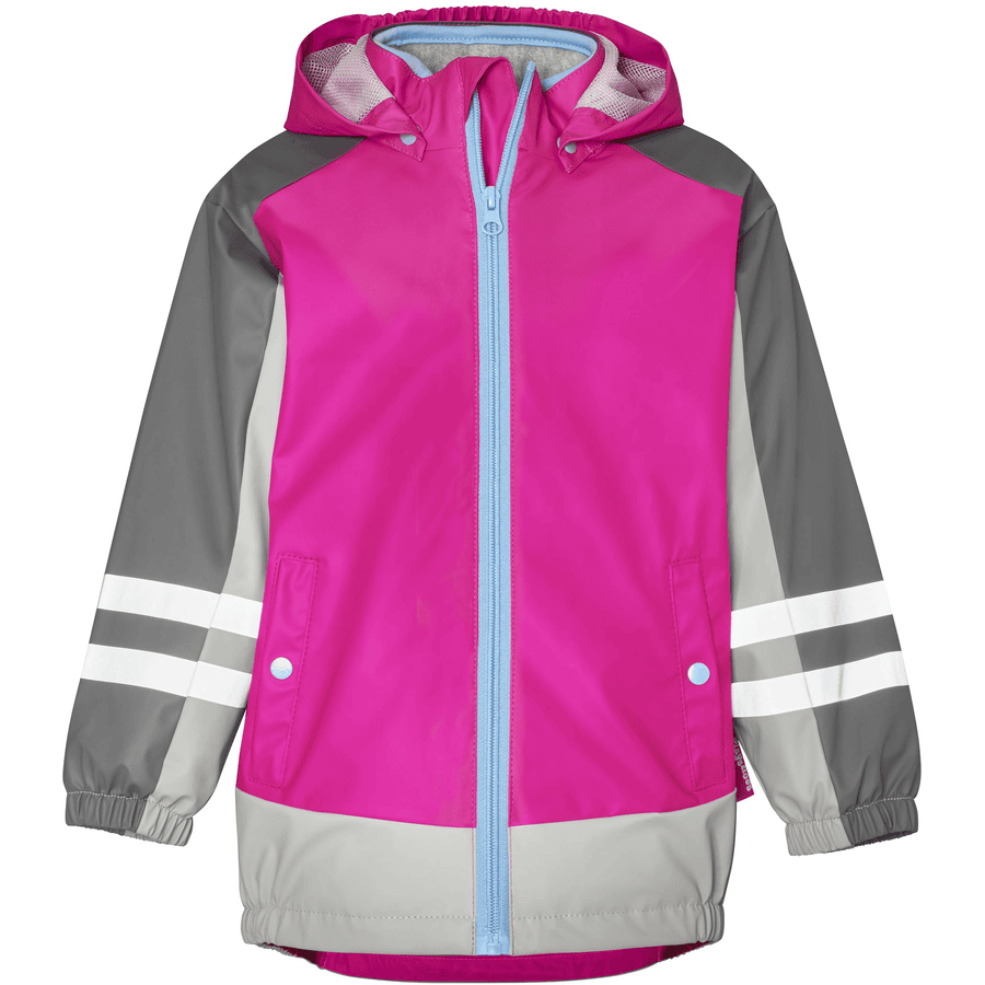  Playshoes  Veste de pluie 3 en 1 rose fluo