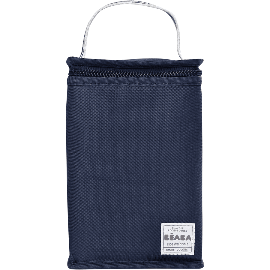 BEABA Isoleret taske mørkeblå stribet