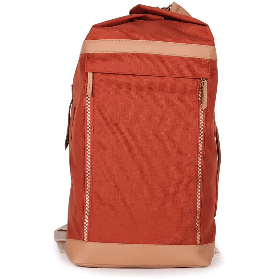 KAOS Weekend Bag terracotta / natur