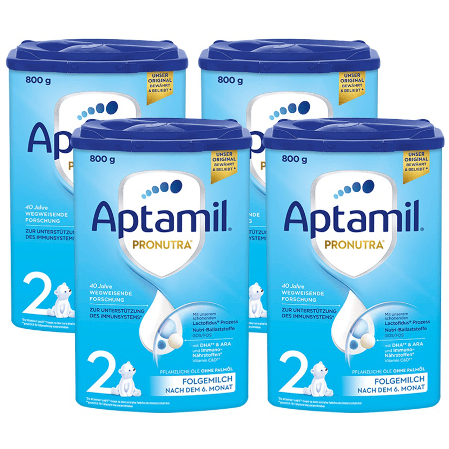 Aptamil Folgemilch Pronutra ADVANCE 2 4 x 800 g nach dem 6. Monat