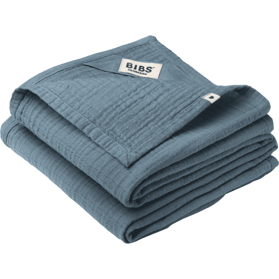 BIBS Muslin Cloth, Petrol 