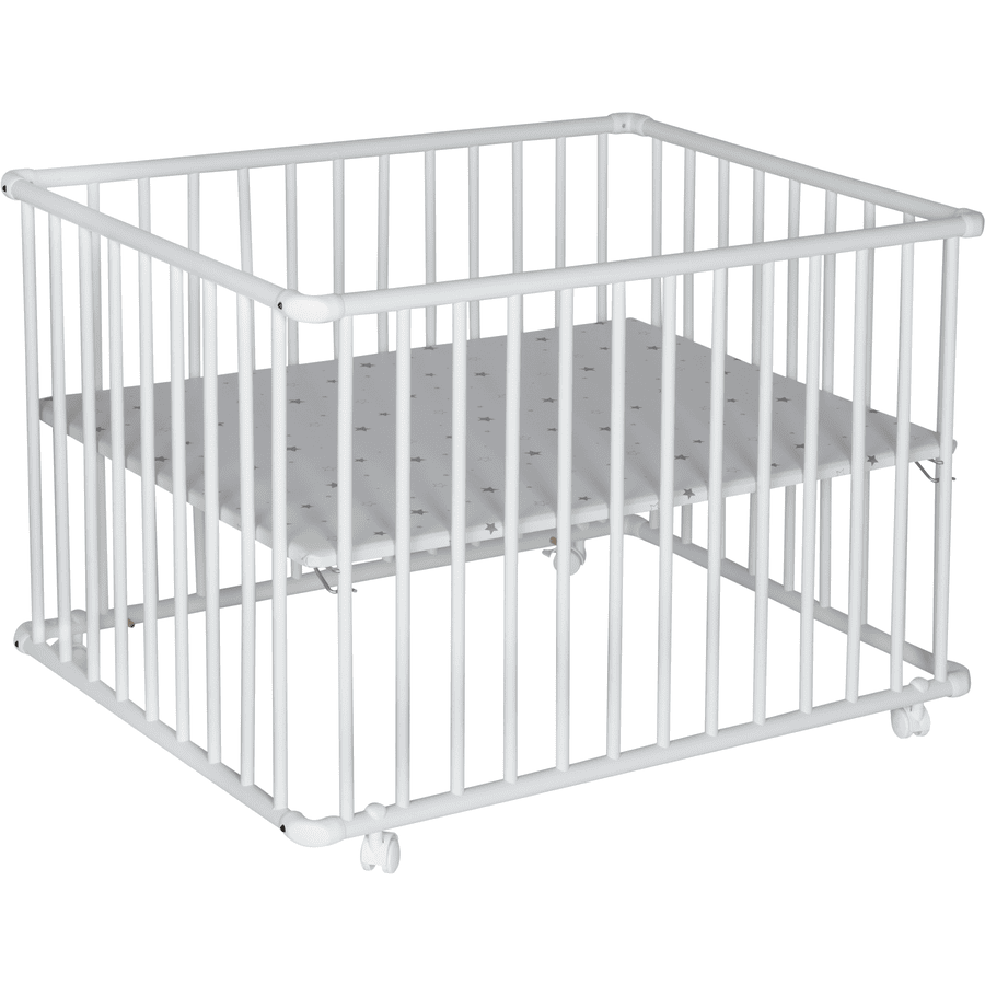 Schardt Laufgitter Basic weiß 75 x 100 cm Sternchen grau