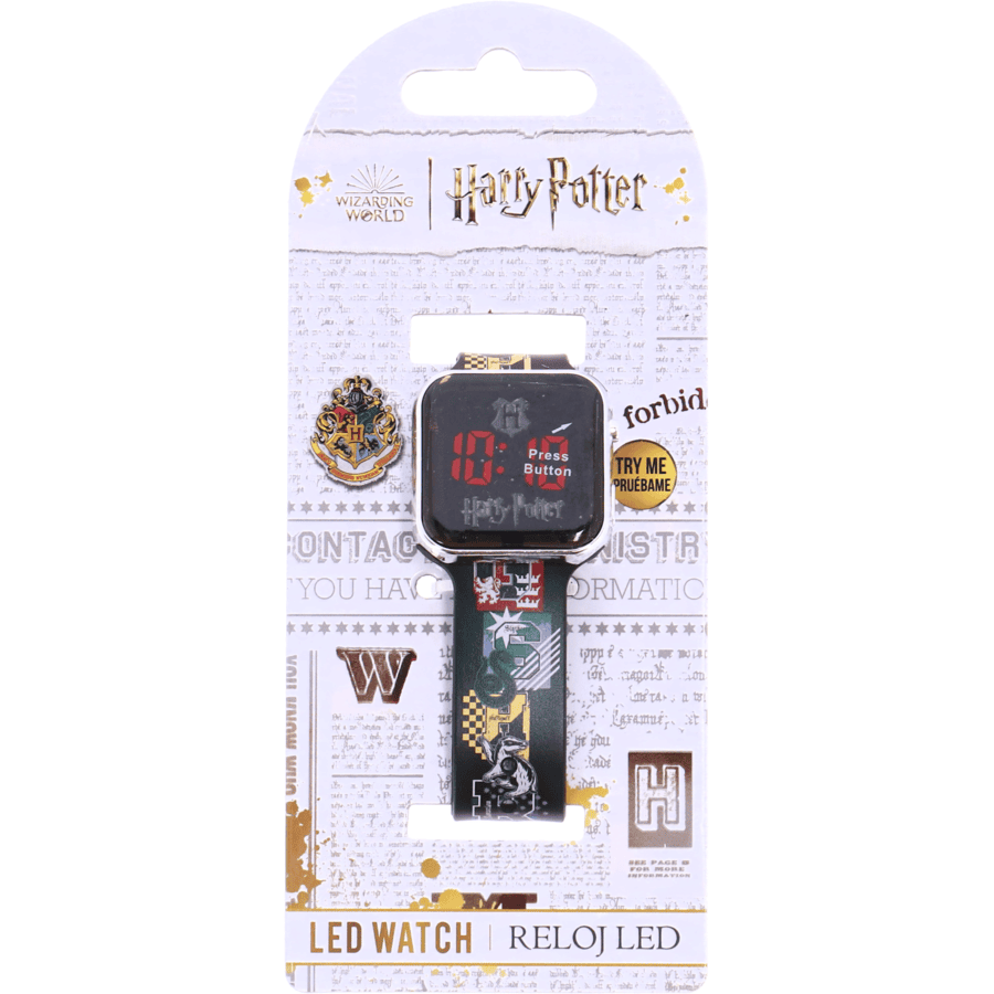 Otto Simon Accutime LED Kinderuhr Harry Potter schwarz